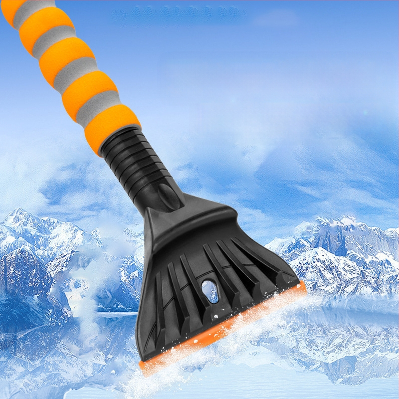 Automašīnas sniega lāpsta, plastmasas, zīmols Stena, daudzfunkcionāls ledus skrāpējs un sniega tīrīšanas rīks