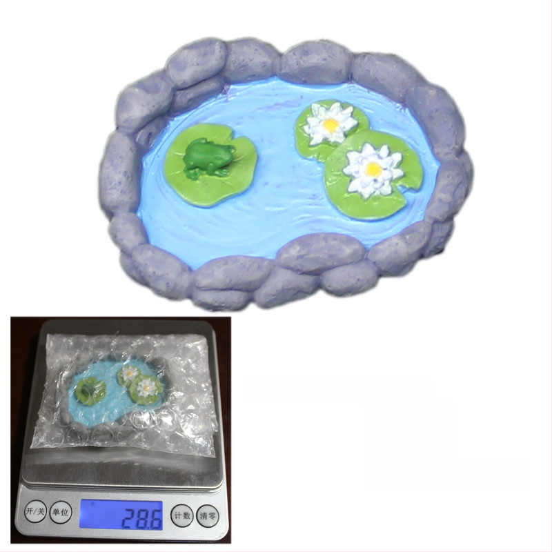 Μίνι τοπίο από ρητίνη για παχύφυτα | μοντέλο: νεκρή φύση, στυλ: ειδυλλιακό, κατασκευή: ρητίνη, μάρκα Yi Bottle