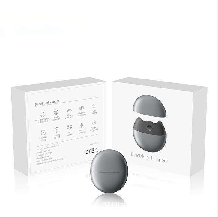 SENIE електрически нокторезач – преносим маникюрен апарат с анти-заклещващ механизъм, за възрастни и бебета, пластмаса + неръждаема стомана