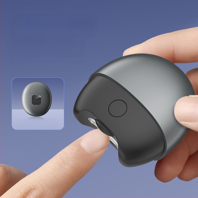 SENIE електрически нокторезач – преносим маникюрен апарат с анти-заклещващ механизъм, за възрастни и бебета, пластмаса + неръждаема стомана