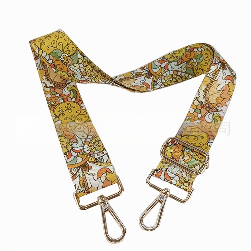 Krepšio peties diržas – reguliuojamas pakeičiamas diržas, Moden, poliesteris, nacionalinis raštas