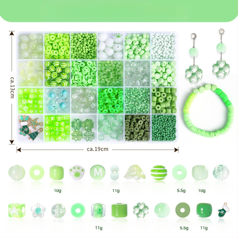 Σετ χαντρών από γυάλινες χάντρες, ηλεκτροπλατιωμένες στρογγυλές χάντρες, ευγενικό μοτίβο