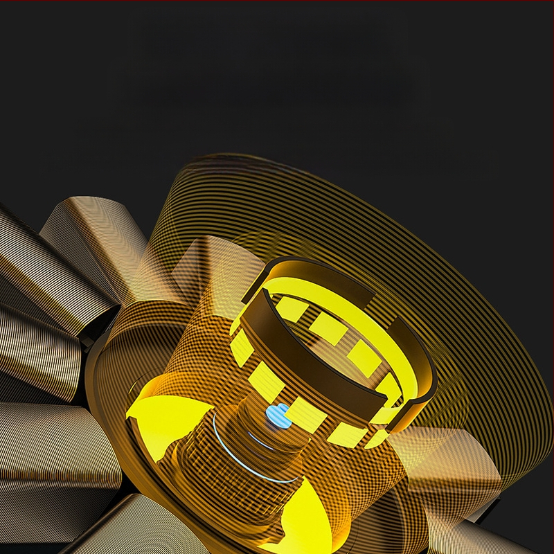 Mini masažni pištolj za fascije s brushless motorom, duboko opuštanje mišića, 4 nastavka, 1800–3200 rpm, 4 postavke, ugrađena baterija >12 h, niska buka 36–45 dB