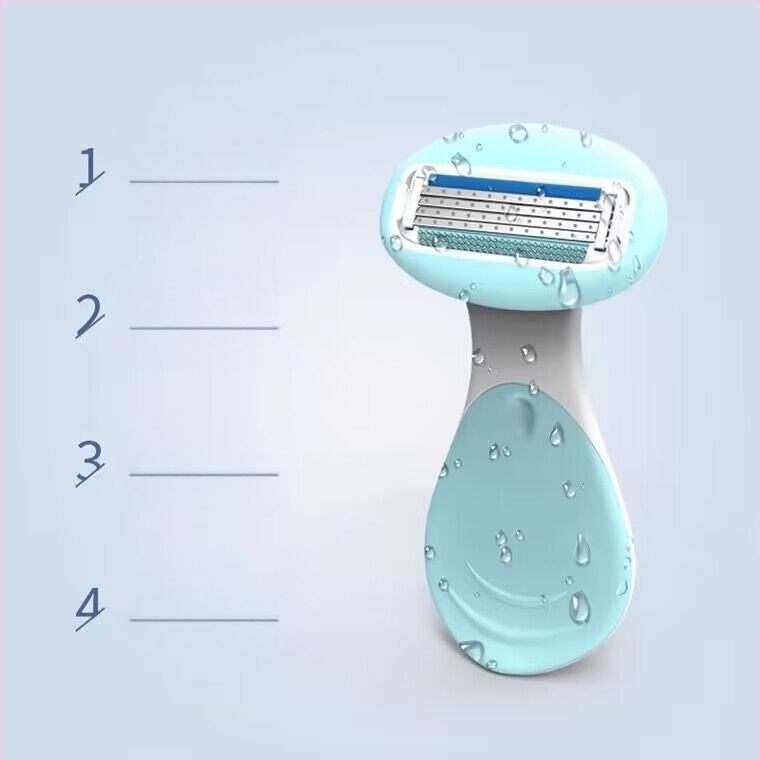 Γυναικεία χειροκίνητη συσκευή αποτρίχωσης σώματος για μασχάλες, πόδια, χέρια και ευαίσθητες περιοχές