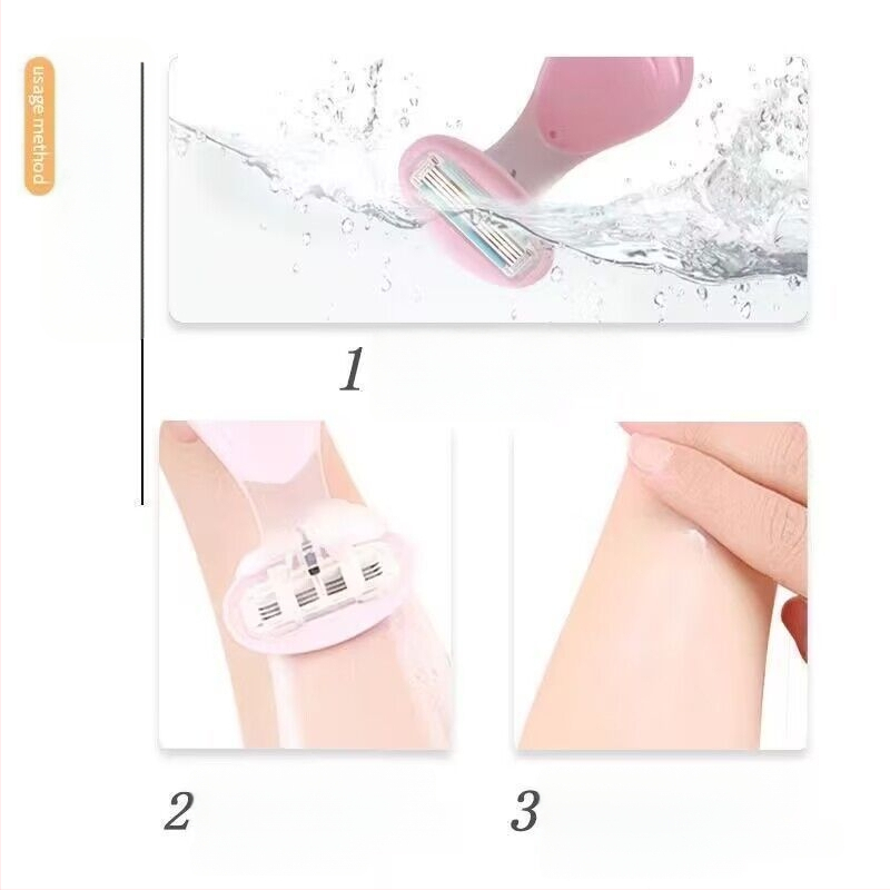 Γυναικεία χειροκίνητη συσκευή αποτρίχωσης σώματος για μασχάλες, πόδια, χέρια και ευαίσθητες περιοχές