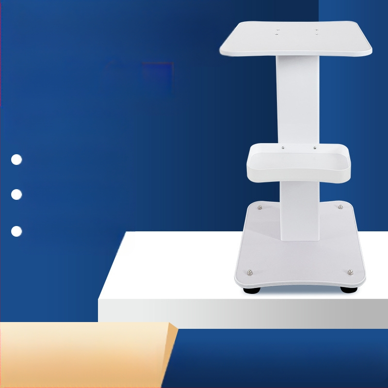 Stacionārs kosmētikas instrumentu trolis komerciālām salonām ar pamata uzglabāšanas plauktu, IPX0, bez iebūvētas baterijas