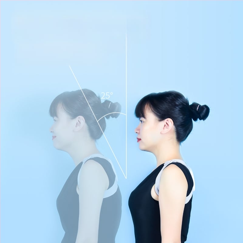 Wochuan W-102Z невидим коректор за стойка със интелигентно вибрационно напомняне за възрастни и ученици, CE/ROHS