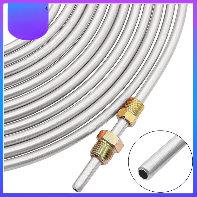 Автомобилна спирачна тръба от сплав с медно-никелово покритие; комплект с 16 аксесоари; без обработка по поръчка