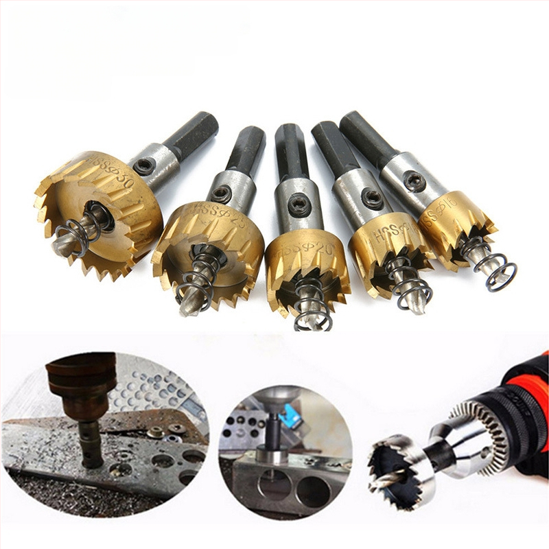 Бур за откриване на отвори в метал – високоскоростна стомана; подходящ за неръждаема стомана, алуминиев сплав, метални листове и квадратни тръби; Pingrong