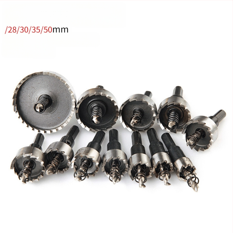 Бур за откриване на отвори в метал – високоскоростна стомана; подходящ за неръждаема стомана, алуминиев сплав, метални листове и квадратни тръби; Pingrong