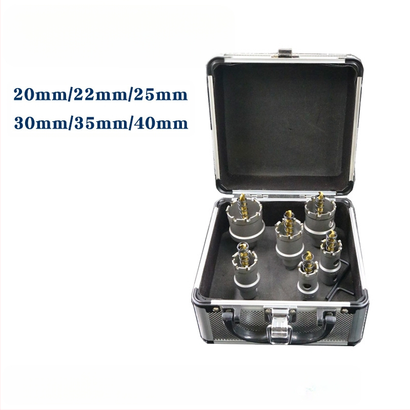 Huiyue бур за разширяване на отвори от неръждаема сплав, за метални и стоманени плочи, разширяване на отвори, съвместим с електрическа бормашина