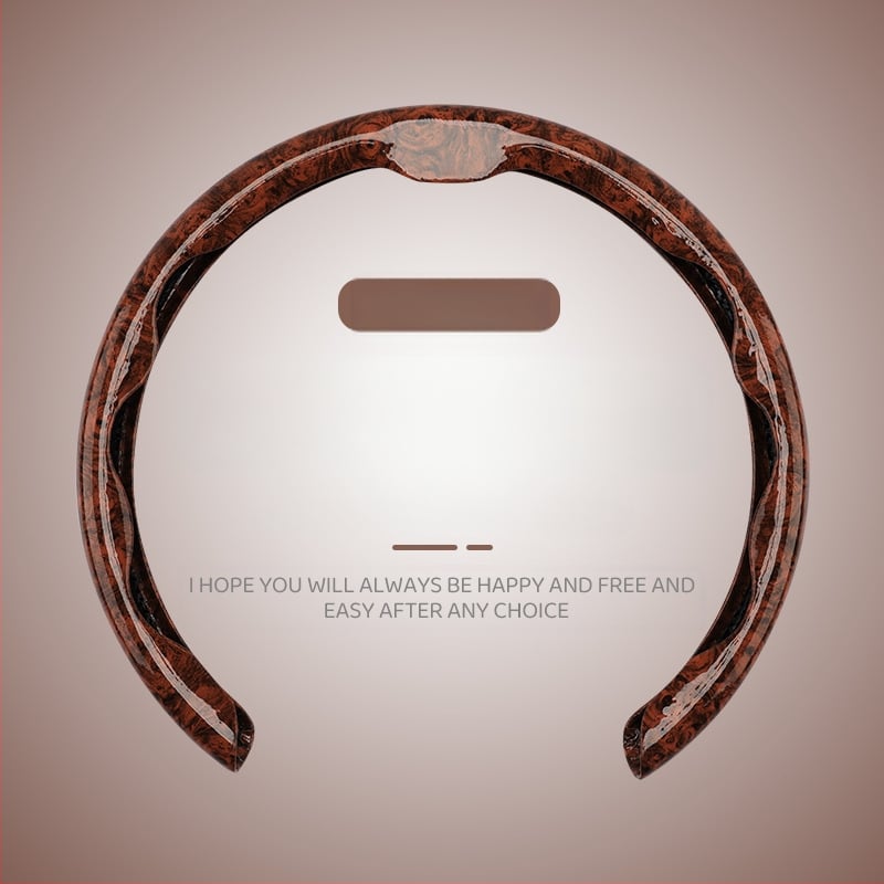 Vairo rato dangtelis, 5D dizainas iš persikų medienos grūdų, prekinis ženklas 8090, originalus stilius, tinkamas visoms sezonoms, sintetinis pluoštas