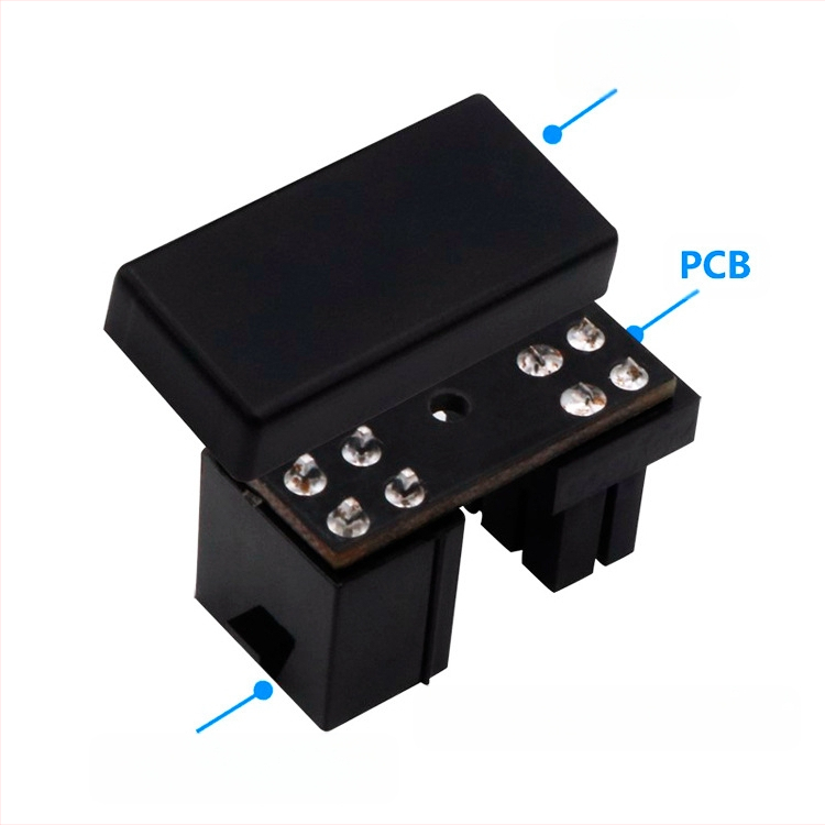 Συνδετήρας τροφοδοσίας GPU με 180° στροφή ATX 6PIN/8PIN, Moonlight μοντέλο, ABS υλικό, αντιολισθητικός σχεδιασμός