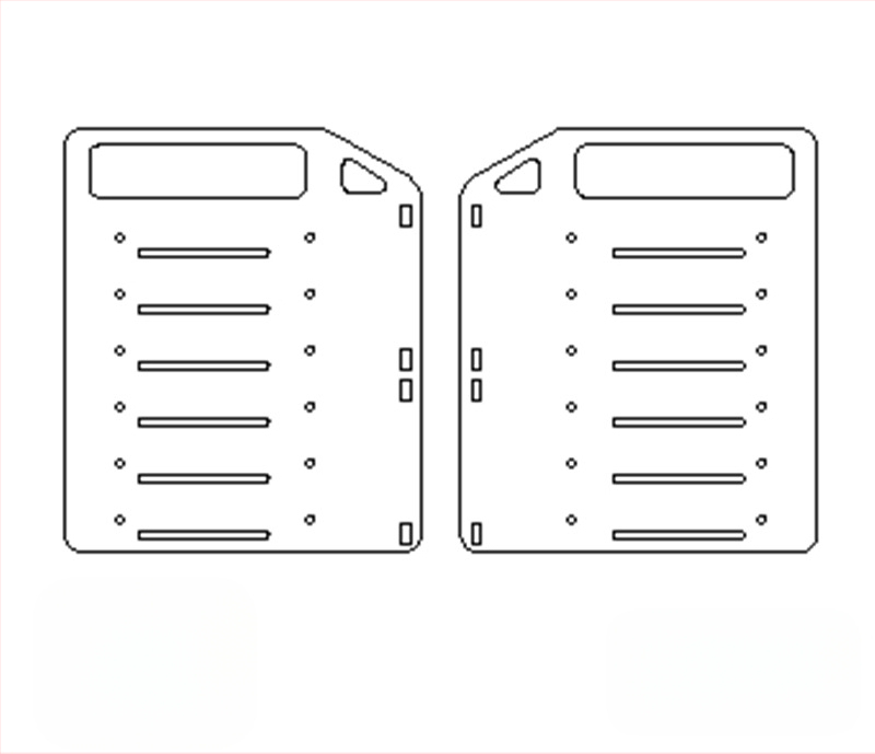 Akrilo stalinis išorinis kietojo disko dėklas su dėklu