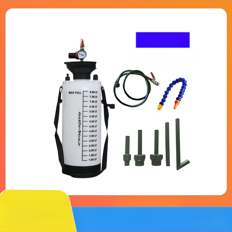 Машина за пълнене на масло за скоростна кутия на автомобили — Quick light, метална конструкция, попълване на масло в автомобил