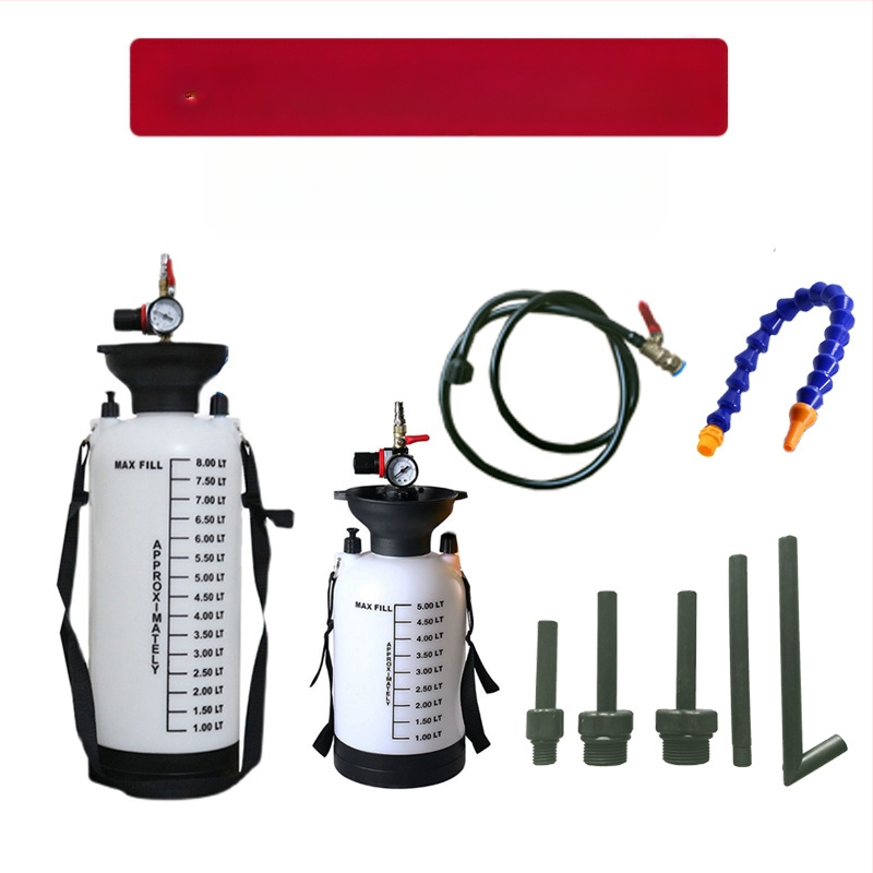 Машина за пълнене на масло за скоростна кутия на автомобили — Quick light, метална конструкция, попълване на масло в автомобил