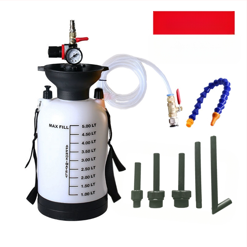 Машина за пълнене на масло за скоростна кутия на автомобили — Quick light, метална конструкция, попълване на масло в автомобил