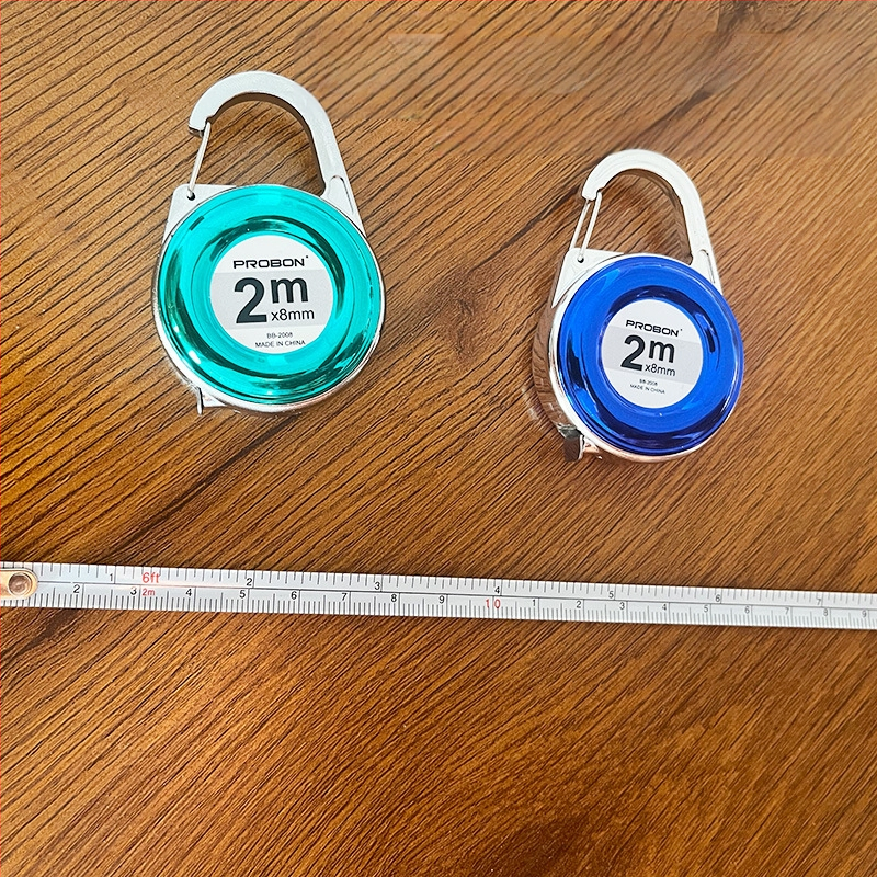 Black Stone matavimo juosta — kompaktiška plieninė liniuotė namų naudojimui