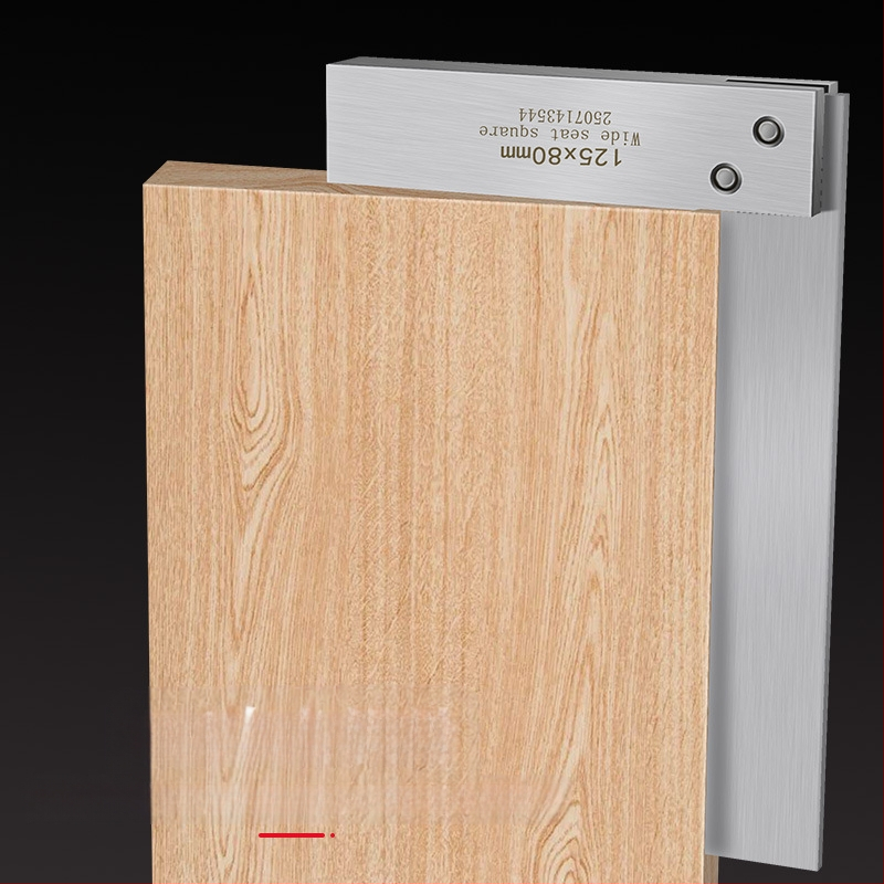 Въглеродна стомана, високопрецизен 90-градусов Л-образен правоъгълен ъгломер за дърводелство