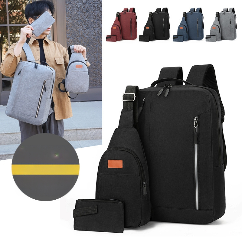 Universālā mugursoma ar USB uzlādi, Oxford audums, ietilpība līdz 20 L, klēpjdatora nodalījums, gaisa spilvenu siksnas