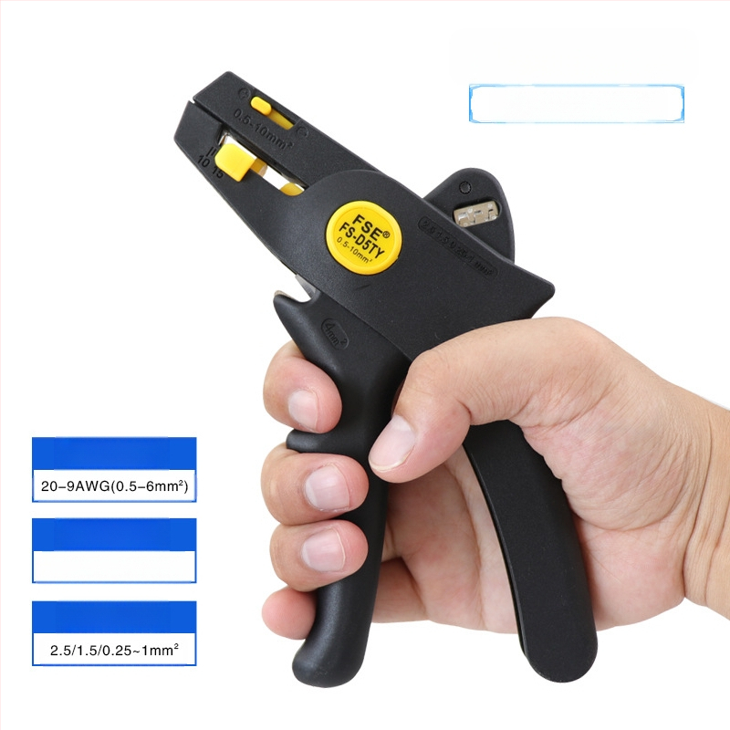 D5 lagane automatske kliješta za skidanje izolacije kabelskih žica, izolirane, šiljasti otvor, težina 0.2, Porijeklo: Kina