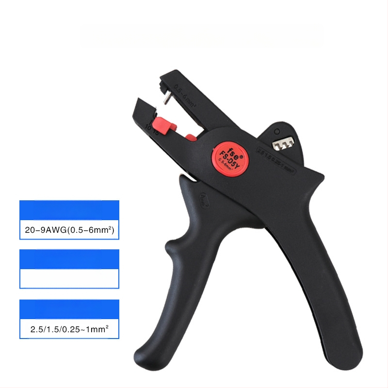 D5 lagane automatske kliješta za skidanje izolacije kabelskih žica, izolirane, šiljasti otvor, težina 0.2, Porijeklo: Kina