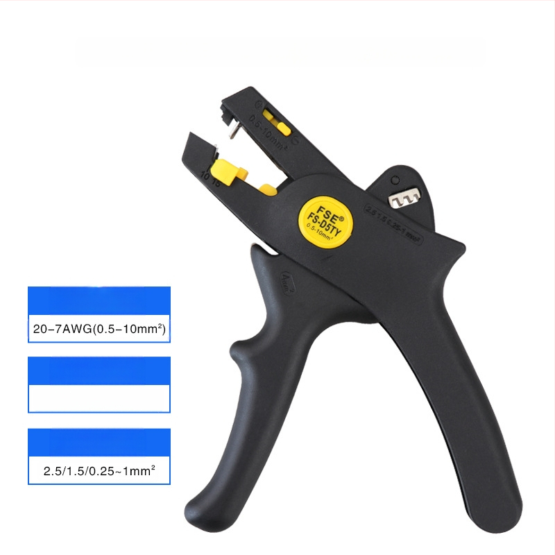 D5 lagane automatske kliješta za skidanje izolacije kabelskih žica, izolirane, šiljasti otvor, težina 0.2, Porijeklo: Kina