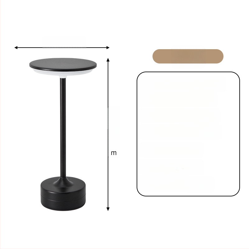 Настолна лампа с USB зареждане, креативен стил; декоративна украса, нощна светлина, атмосферен свет — Марка: Yuelin Lighting Co., Ltd