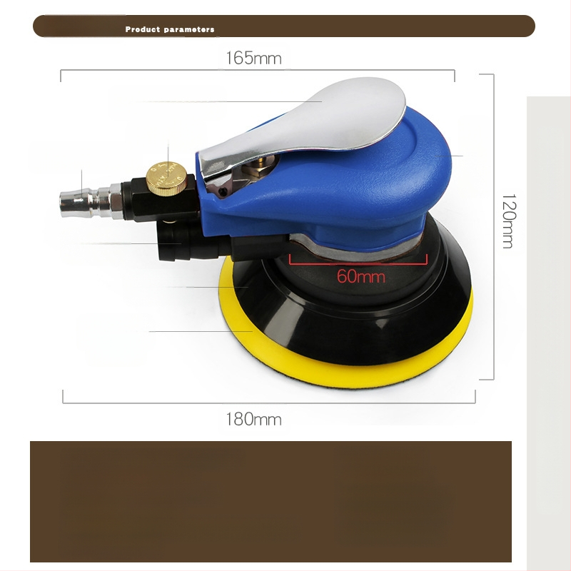 Автомобилна машина за полиране и нанасяне на восък — марка Mussen Hall; тегло 1.2–1.32 кг; материал: метал; предназначение: авто ремонт