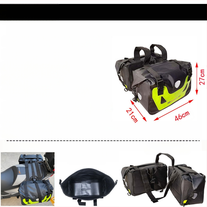 Vješena torba za motocikle Amphibious am1002 — Torba za pohranu, Kompatibilna s motociklima, Prilagodljivo procesiranje