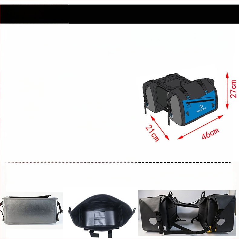 Vješena torba za motocikle Amphibious am1002 — Torba za pohranu, Kompatibilna s motociklima, Prilagodljivo procesiranje