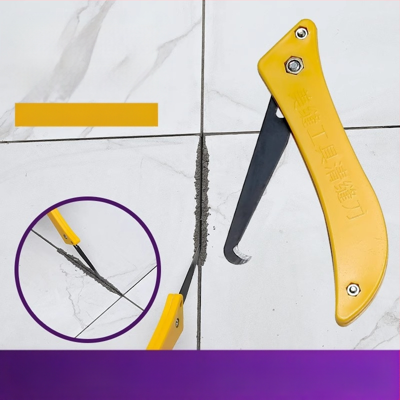 Flīžu un grīdas šuvju tīrīšanas nazis — īpašs instruments šuvju griešanai un tīrīšanai, zīmols The First Force, kategorija Crevice brush, materiāls Regular