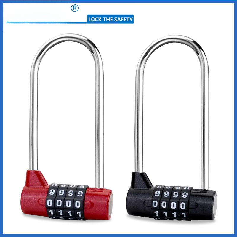 Μηχανική κλειδαριά με κωδικό από ψευδάργύρου κράμα, μοντέλο ZCU9541-9544, πάχος 5 mm της ράβδου κλειδώματος, απόσταση 36 mm μεταξύ ράβδων, κατάλληλη για ντουλάπια αρχείων, ντουλάπια και τσάντες γυμναστηρίου