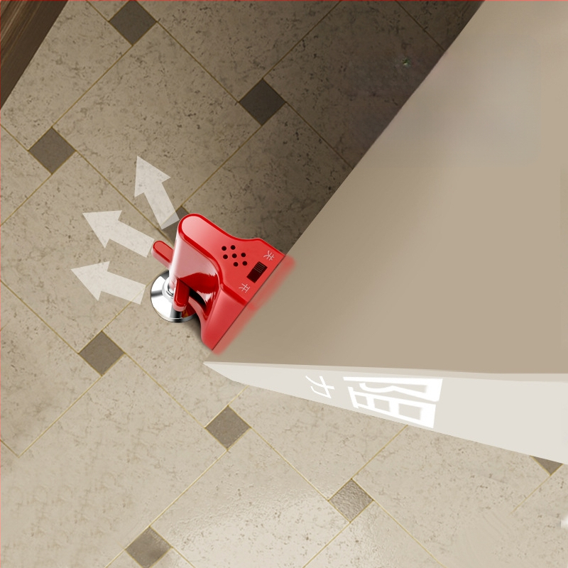 Περιοριστής πόρτας MD-BJ01H με χειροκίνητο έλεγχο, εγκατάσταση στο δάπεδο, κράμα αλουμινίου, συναγερμός κατά κλοπής και σύγκρουσης