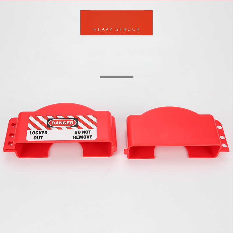 BAODSAFE ABS vožtuvo užraktas gate valve, modelis BDS-F8616, inžinerinio plastiko rankenos užraktas, pramoniniams vožtuvams, šiuolaikinis dizainas