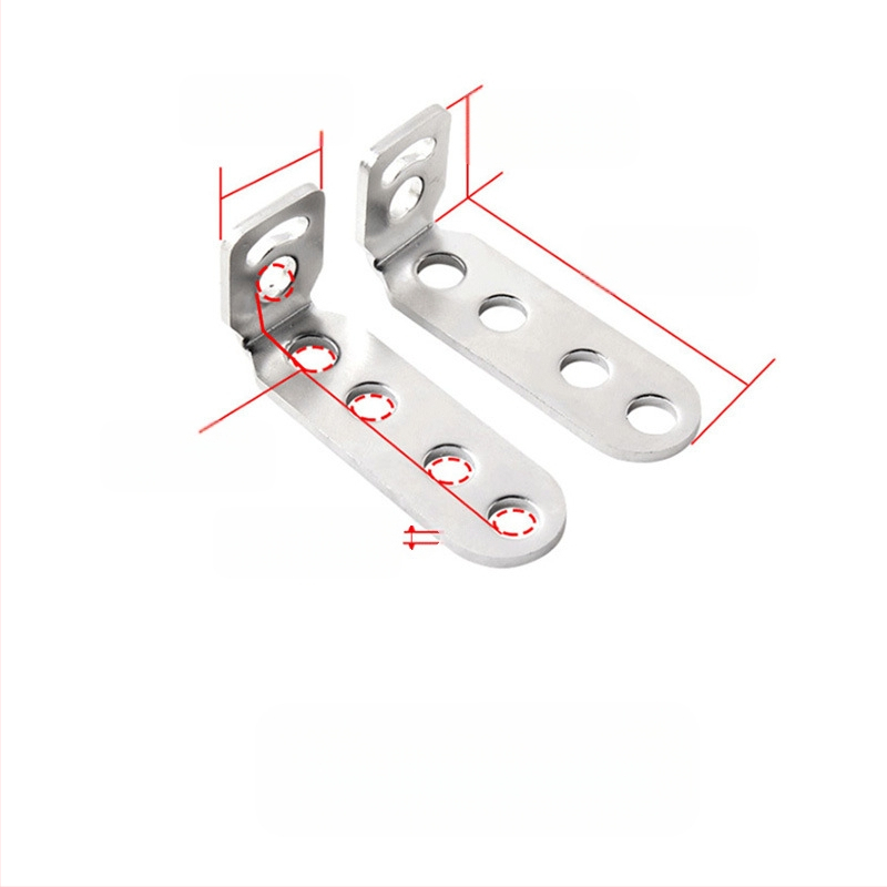 Βραχίονας στερέωσης προβολέα μοτοσικλέτας από κράμα αλουμινίου, σφιγκτήρας για κύκλο σωλήνα, μοντέλο Card tube seven-character bracket, συμβατό με μοτοσικλέτες και ηλεκτρικά οχήματα