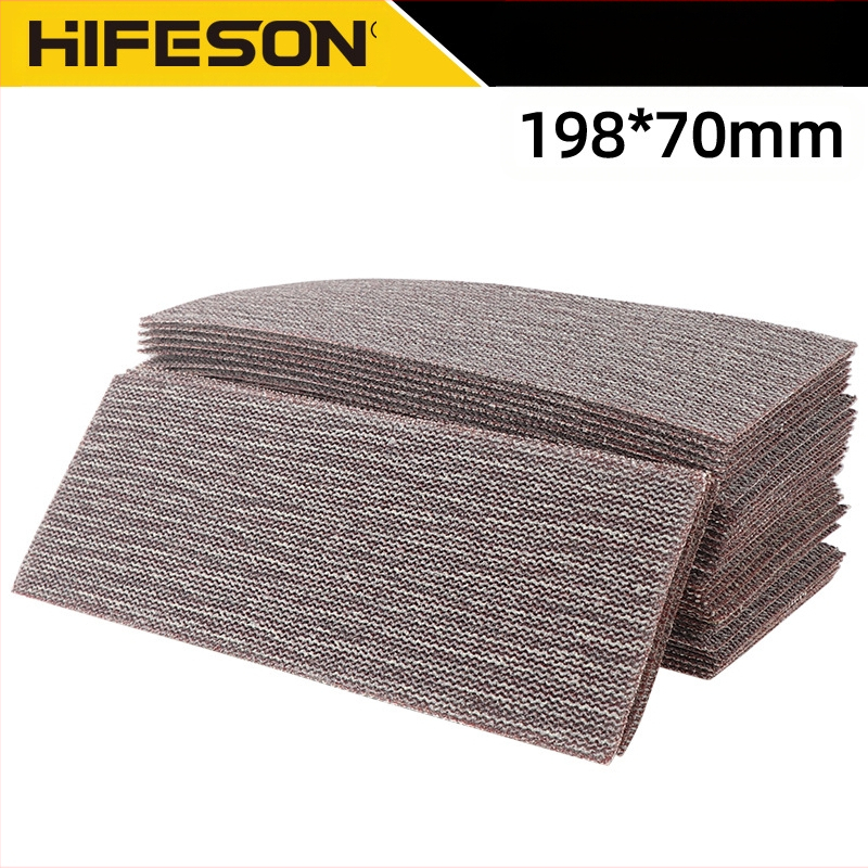 Sea Flying Shark флокирана самозалепваща шкурка за сухо шлайфане с мрежеста повърхност за автомобили и дърво