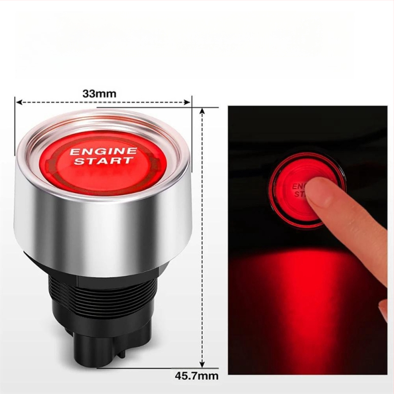 Панел за запалване със 2-в-1 рокер превключвател и реле, окабеляване, 20A, ≤50 мΩ контактно съпротивление, ≥100 MΩ изолационно съпротивление, 200000 цикли, CE сертифиран, за автомобили и RV