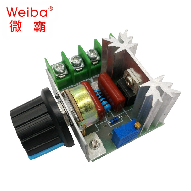 SCR регулатор на скоростта на мотора и регулатор на температурата за електрическа пещ, 2000/4000/10000 W, ниско напрежение, Micro-bully