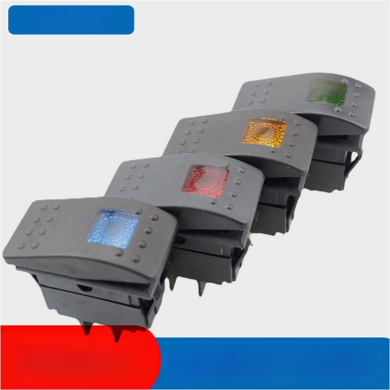 LED водоустойчив морски превключвател за яхти/лодки, 220V/12V, 10A, CE сертифициран