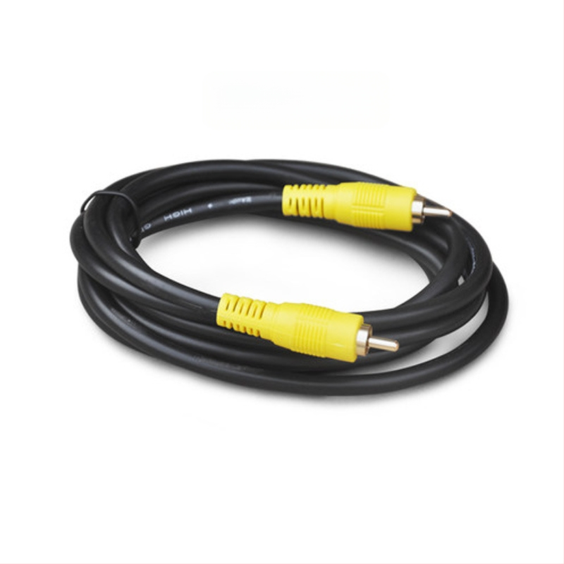 Аудио кабел 3,5 мм към два RCA мъжки за компютърни колонки