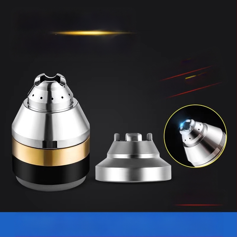 P80 plazminio pjovimo antgalio apsauginis gaubtas; varinė pjovimo galva; kontaktinio pjovimo skydelis; priedai; The First Force ženklas, įprastas tipas, įprastas suvirinimo srovė, įprastas ilgis