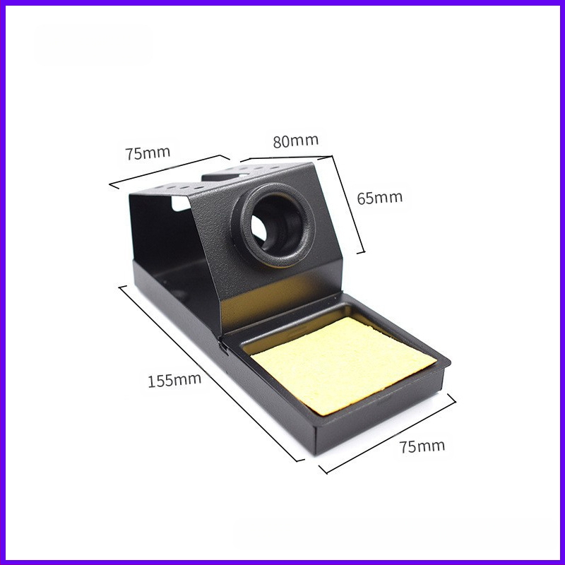 Stalak za lemljenje od nehrđajućeg čelika s držačem rosin spužve