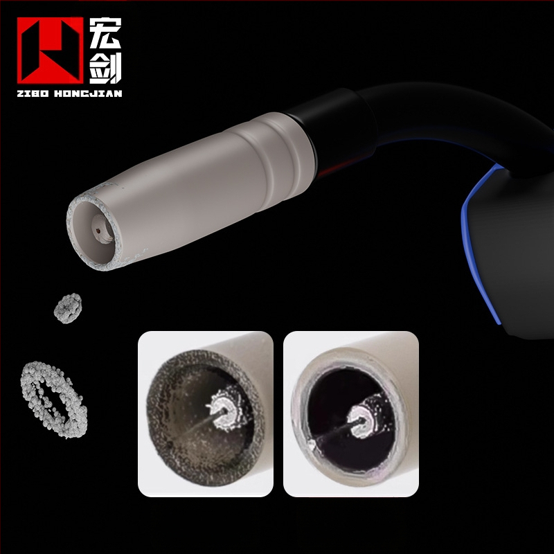 Potrošni materijal za zavarivanje s plinskom zaštitom: zaštitni poklopac mlaznice, vodljiva mlaznica, 15AK potrošni materijal