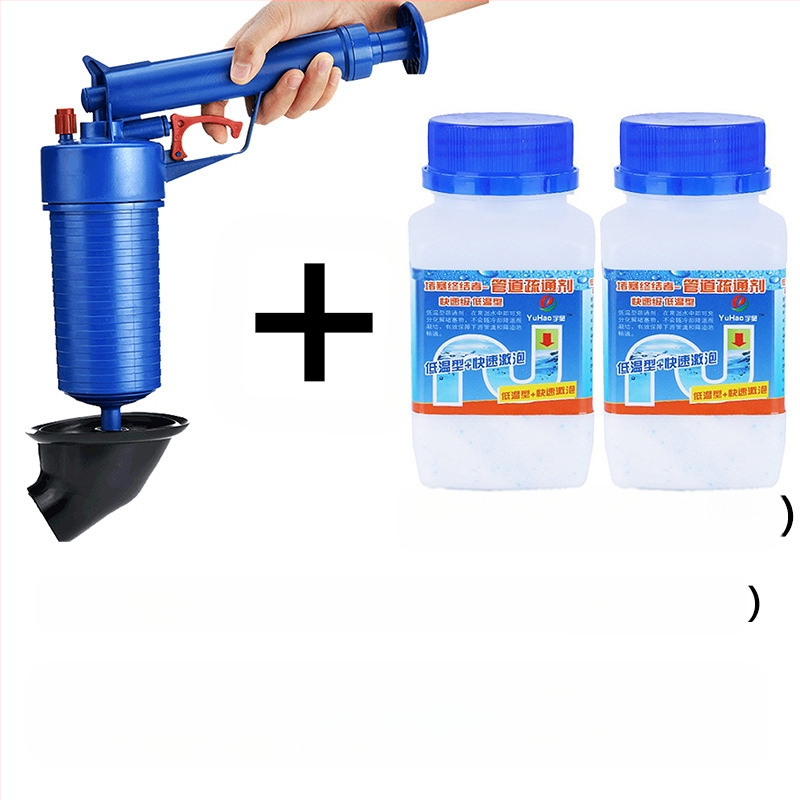 Guminis plūdinimo įrankis klozetui ir nuotekoms, didelio slėgio valymo priemonė su galingu siurbimo gaubtu, tinkamas virtuvei ir voniai