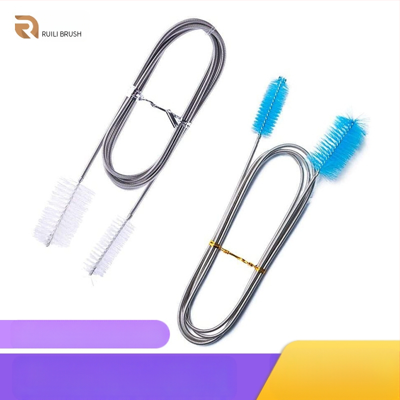 Nerūdijančio plieno vamzdžių šepetėlis, prekės ženklas Ruili, 300 vnt dėžutėje, pradėtas 2023 metais.