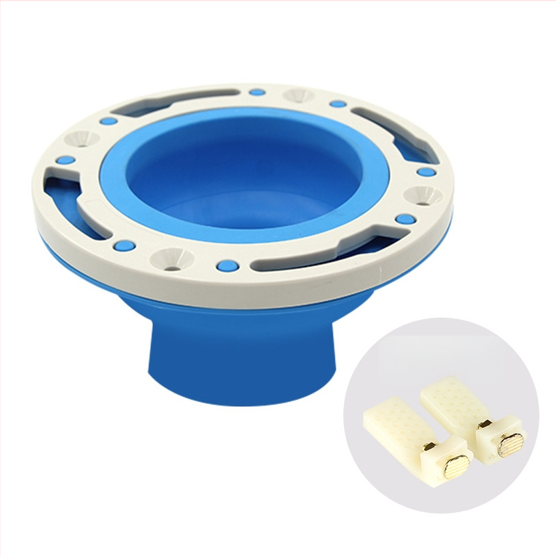 Flanšna ploča za instalaciju toaleta s brtvom protiv mirisa, europsko/američki stil, PP materijal, sklapanje, marka And Shower, podrijetlo Xiamen