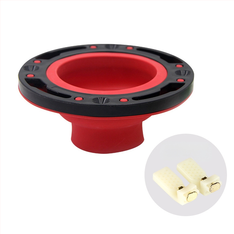 Flanšna ploča za instalaciju toaleta s brtvom protiv mirisa, europsko/američki stil, PP materijal, sklapanje, marka And Shower, podrijetlo Xiamen