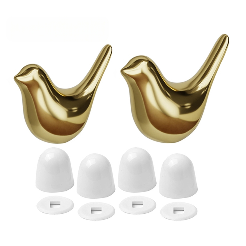 Parson poklop vijaka za WC – keramika/ABS, set dodatne opreme za WC, injekcijsko oblikovanje, ručna ugradnja