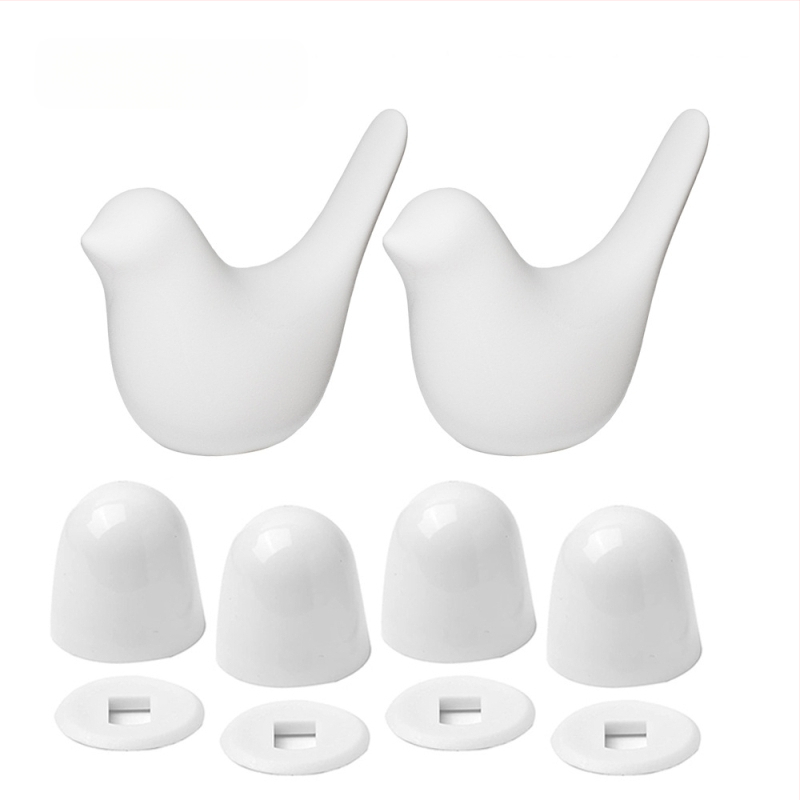 Parson poklop vijaka za WC – keramika/ABS, set dodatne opreme za WC, injekcijsko oblikovanje, ručna ugradnja